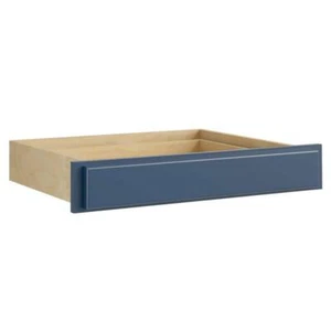 Home Decorators Kitchen Cabinet 17"x30"x4.88" Blue Assembled Drawer Soft Close - Picture 1 of 1