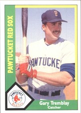1990 Pawtucket Red Sox CMC #13 Gary Tremblay