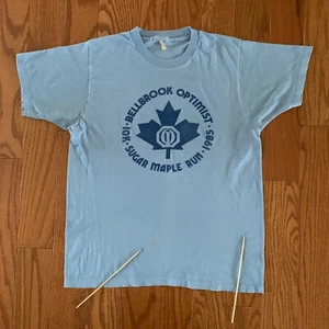 Vtg 80s Bellbrook Sugar Maple Run 1985 Diet Pepsi T Shirt Sz S Soft Ohio - Picture 1 of 4