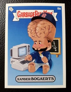 2022 Topps MLB x Garbage Pail Kids GPK 15C C NAME VARIATION SP Xander Bogaerts - Picture 1 of 3