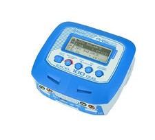 Pulsetec PC-020-001 Dual-Ladegerät Excel 100 Duo AC/DC 100W 10A 2-6S APP