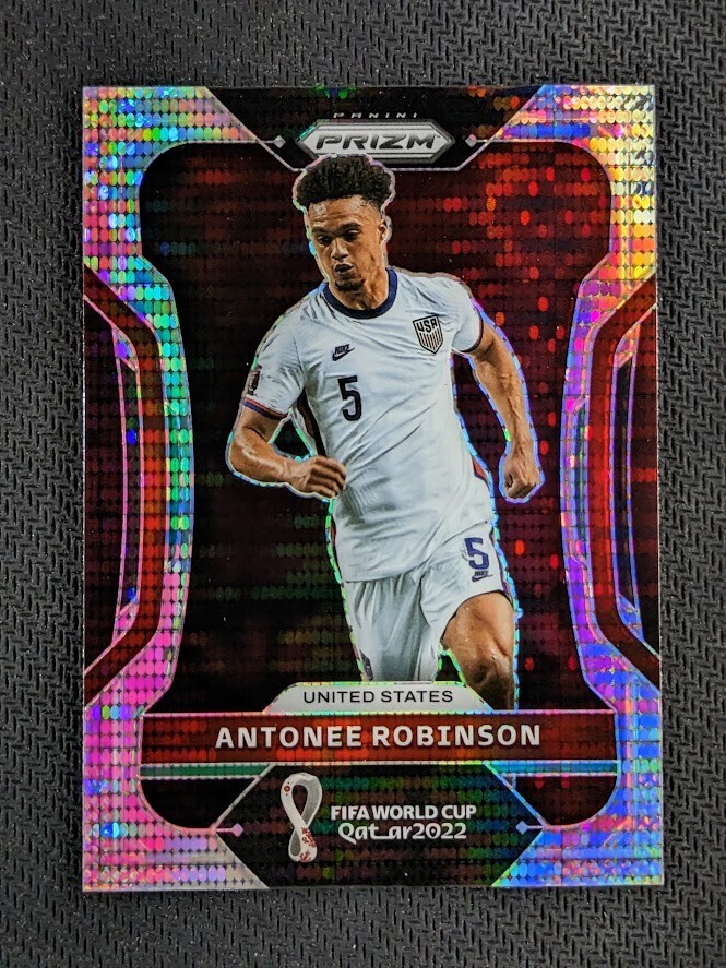 2022 Panini Prizm FIFA World Cup ANTONEE ROBINSON Breakaway Prizm USA #199