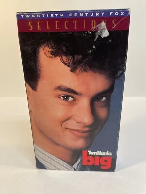 Big (VHS, 1995) Tom Hanks Elizabeth Perkins Robert Loggia John Heard Comedy Foto 1 de 3