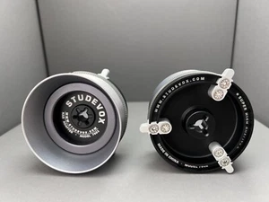 2X Neu Universaltyp Metal NAB Hub Adapters Fur Reel To Reel Tape Tonbandgerät - Picture 1 of 9
