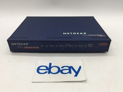 Netgear RT314 10/100Mbps Internet Access Gateway Router UNIT ONLY FREE S/H - Image 1 of 3