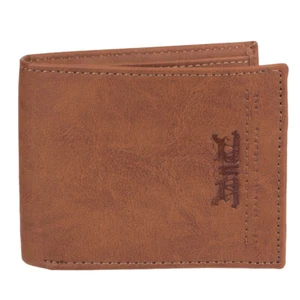 Levi's Men's RFID Extra Capacity Traveler Credit Card ID Bifold Tan Wallet - Picture 1 of 1