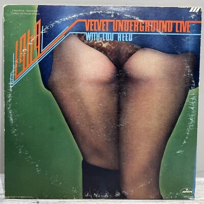 Velvet Underground With Lou Reed 1969 Live 2X LP Vinyl Record EX SRM-2-7504 1974 - Image 1 of 4