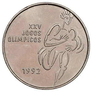 Portugal - 200 escudos 1992 Jeux Olympiques - cupronickel - KM.662 Gomes.R101.01 - Picture 1 of 2