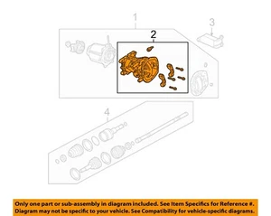 FORD OEM 01-14 Escape Rear Suspension Axle Differential-Carrier Assy YL8Z4141AA - Picture 1 of 2