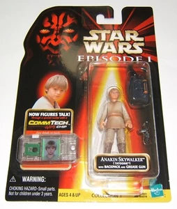 Figura de acción Star Wars Episodio 1 ANAKIN SKYWALKER con chip COMMTECH NUEVO EN CAJA - Imagen 1 de 4