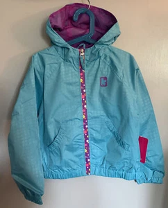 New PinkPlatinum Hooded windbreaker jacket for girls size 6X - Picture 1 of 4