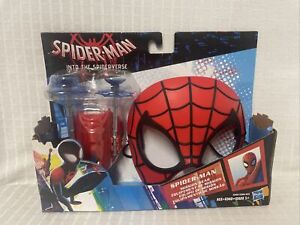 NIP 2018 Spider-Man Mission Gear Toy Into The Spider-Verse Mask Peter Parker Web