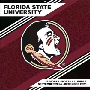 Turner Licensing, Florida State Seminoles 2025 Wandkalender - Bild 1 von 4