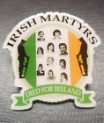 Irish Republican hunger strikers pin badge. 50mm x 45mm. 