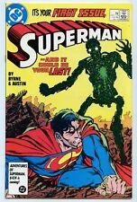 Superman V2 1 (Jan 1987) NM- (9.2)