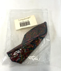 1999 Longaberger Father's Day Paisley Print Fabric Liner 2218760 - Picture 1 of 3