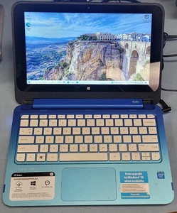 HP Stream x360 11-p010nr 11.6" Laptop with power supply (battery removed) - Picture 1 of 4