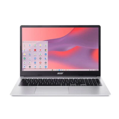 NEW Acer Chromebook 315 15.6 inch Laptop Intel Processor N4500 4GB RAM 64GB eMMC - Image 1 of 2