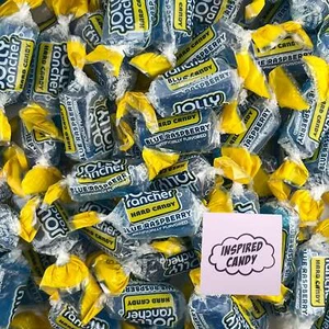 Borsa da 5 libbre Blue Raspberry Jolly Ranchers caramelle dure bulk, Jolly Rancher lampone blu - Foto 1 di 1