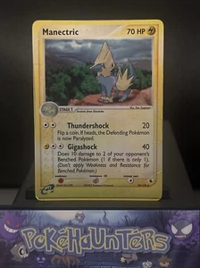Pokemon Card Manectric 39/109 Reverse Holo EX Ruby And Sapphire Player - Picture 1 of 3
