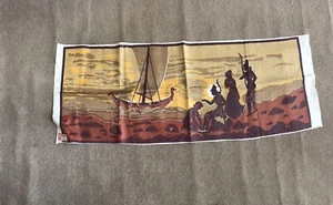 Indian Wall Hanging Vintage Tapestry Panel - Picture 1 of 5
