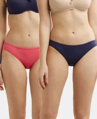 Jockey Coverage Super Combed Cotton Elastane Stretch Bikini With Concealed Waist - Image 1 of 4