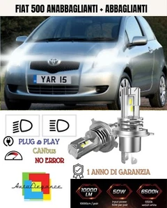 Set Las Luces LED H4 para Toyota Yaris XP90 (05-11) Anabbaglanti + Luz Canbus - Imagen 1 de 7