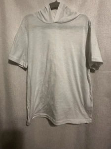 SHEIN Hoodie Shirt Youth Boys 9Y White - Picture 1 of 3