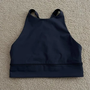 Lululemon Energy Bra High Neck Black Size 8 - Picture 1 of 4