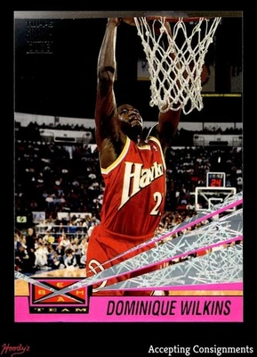 1993-94 Stadium Club Beam Team #8 Dominique Wilkins HAWKS - Image 1 of 2