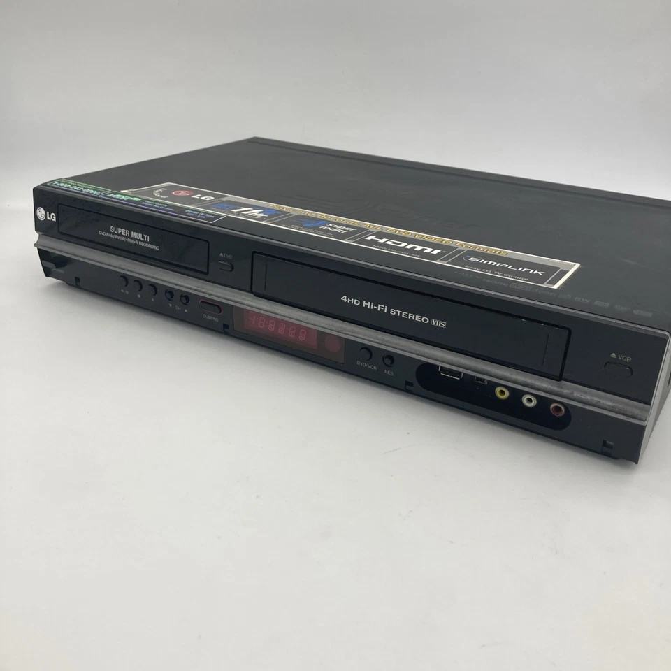 Grabadora LG RC797T Super Multi DVD/VHS con Sintonizador Digital ¡¡LEER!!!Funcionamiento probado Foto 1 de 4