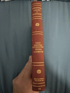 International Library of Technology-Lead, Electrometallurgy,Nickel,Aluminum 1911 - Bild 1 von 5
