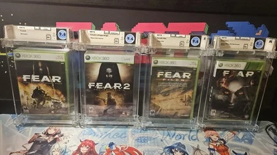 F.E.A.R. Xbox 360 Graded Wata/PSA Collection All 9.6 A+. Not Vga Cgc - Image 1 of 4