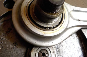 Royal Enfield Model G 350cc Crankshaft New Conrod Roller Big End - Picture 1 of 11