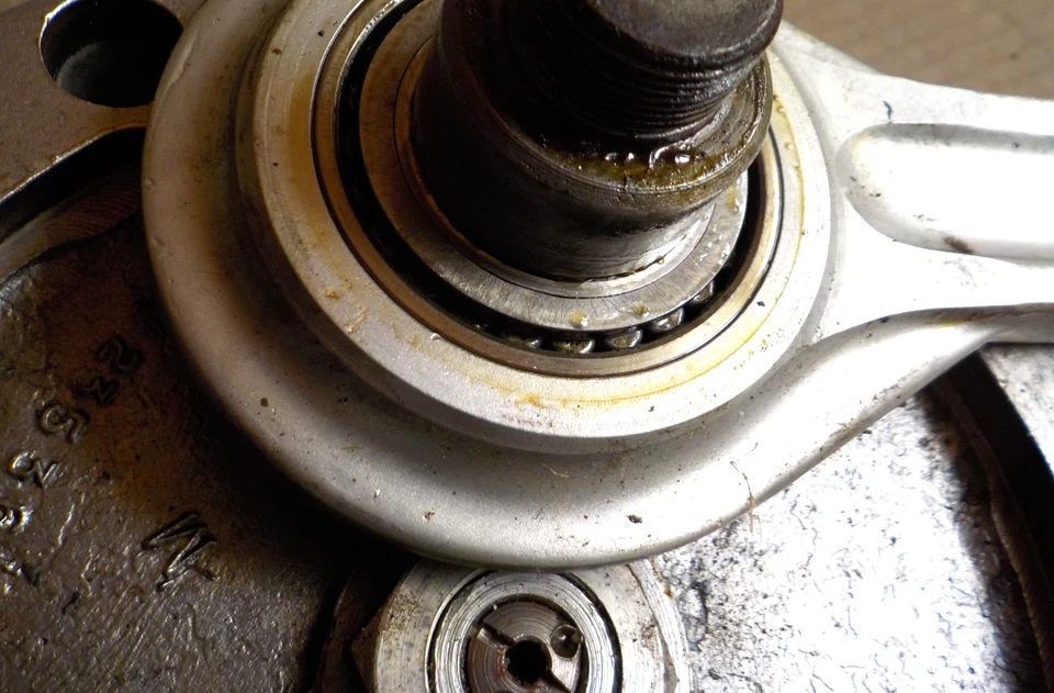 Virabrequim Royal Enfield modelo G 350cc novo rolo Conrod extremidade grande - Imagem 1 de 4