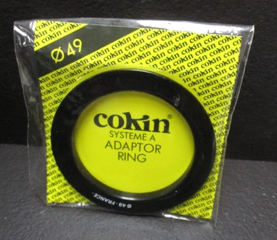 Cokin "A" 49mm adapter ring. New OLD STOCK - Image 1 of 2