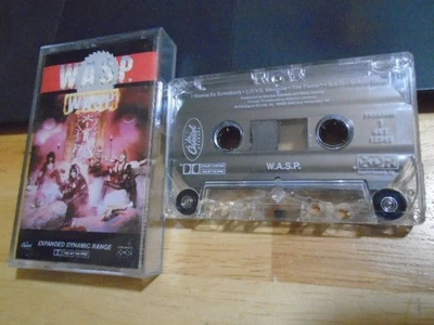 РЕДКАЯ больше не издающаяся W.A.S.P. 1-я КАССЕТА металлическая 1984 I Wanna Be Somebody лондонское животное - Изображение 1 из 2