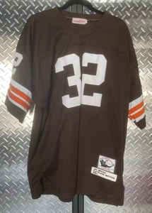 Vintage Mitchell & Ness Jim Brown 1964 Cleveland Browns NFL Throwback Jersey 54 - Picture 1 of 11