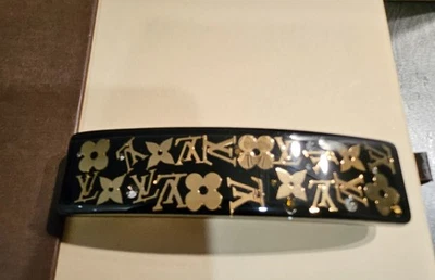  Louis Vuitton Hair Barrette Inclusion Noir (M65304) - Auténtico - NUEVO  Foto 1 de 4