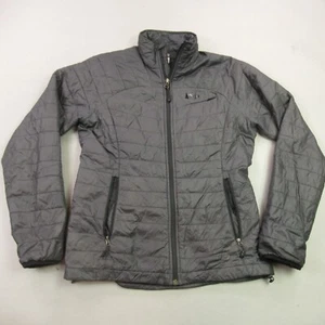 REI Jacket Womens Small Full Zip Long Sleeve Outdoors Puffer Gray - Picture 1 of 10