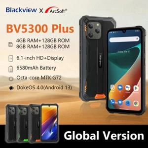 Global Version Blackview BV5300 Plus Rugged Phone 4GB / 8GB+128GB Octa Core IP68 - Picture 1 of 24