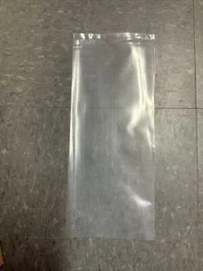 100qty 5x12 4 Mil Clear Flat Poly Bags Heavy Duty - Picture 1 of 3