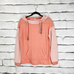 ROXY Women's Orange Pullover Hoodie Size L Long Sleeve Casual - Picture 1 of 8
