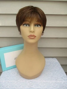 Gabor Wig VIRTUE Heat Friendly Boy Cut Pixie Color LIGHT BROWN - Picture 1 of 9