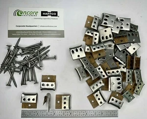 No-Sag Clips for Zig-Zag Spring , Upholstery, Furniture, Squeak-Proof, EK Type - Picture 1 of 4