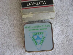 Barlow Pocket Tape Measure Advertising Kraft General Foods-Orig. Box-NEW! - Picture 1 of 3