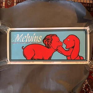 Melvins Houston Texas ‘04 Jermaine Rogers 176/200 Signed Original Poster - Picture 1 of 5