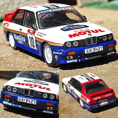 1/43 BMW M3 E30 Vainqueur Tour de Corse 1987 Miniature Collection Idée Cadeau  - Photo 1/4