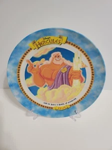 McDonalds Disney Hercules “ Zeus” Plate Vintage 90s 1997 Plastic Melamine USA - Picture 1 of 7