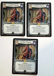 Figurina Ossidiana (3) L5R Leggenda dei Cinque Anelli CCG Ascesa dello Shogun RotS - Foto 1 di 1